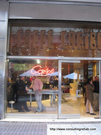 Cafe con piernas -- Cafe Caribe storefront Cafe con piernas -- Cafe Caribe storefront image