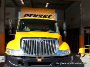 Penske truck image